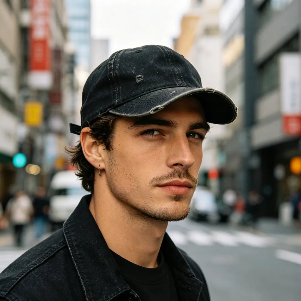 Distressed Baseball Cap