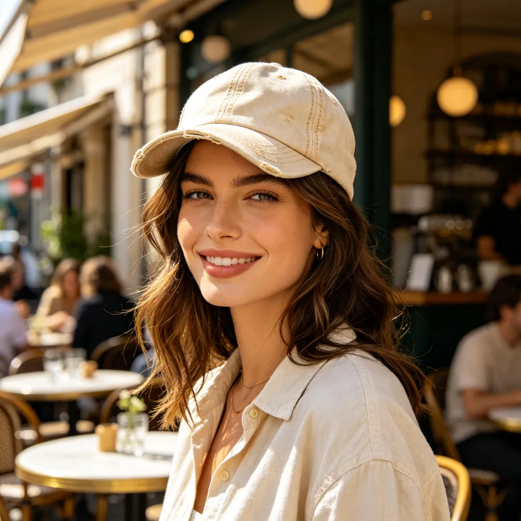 Distressed Baseball Cap