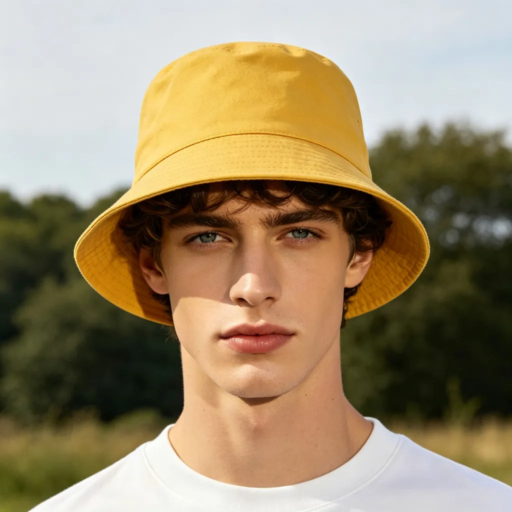 Yellow Bucket Hat