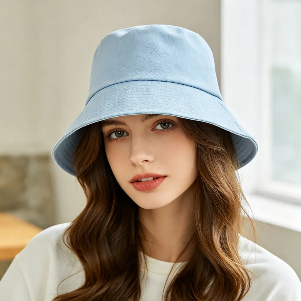 Light Blue Bucket Hat