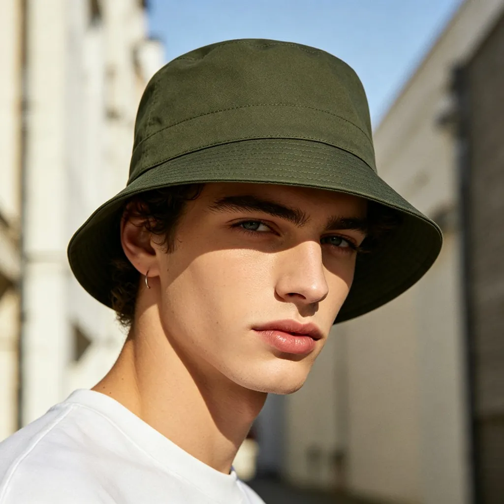Forest Green Bucket Hat