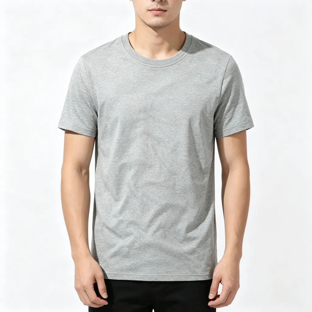 Heather Gray Crew-Neck T-Shirt