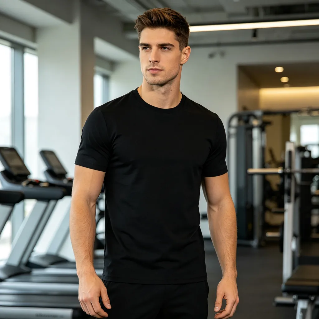 Men's Crew Neck Short Sleeve T-Shirt