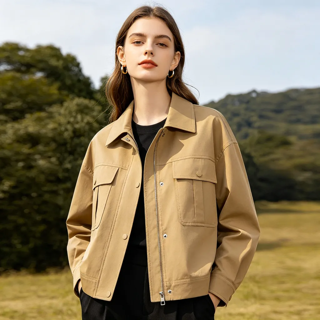 Khaki Utility Jacket