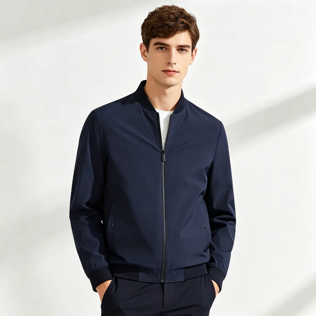 Deep Blue Casual Jacket