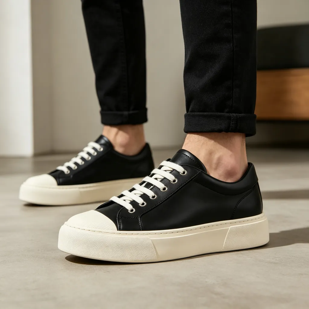 Low Top Platform Sneakers