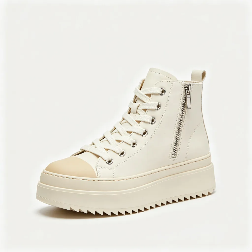 High Top Platform Sneakers