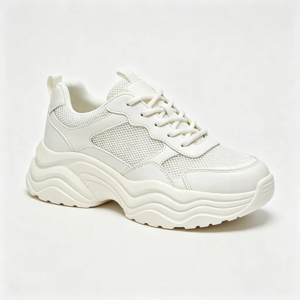 White Running Shoes