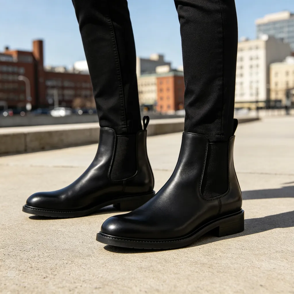 Black Chelsea Boots