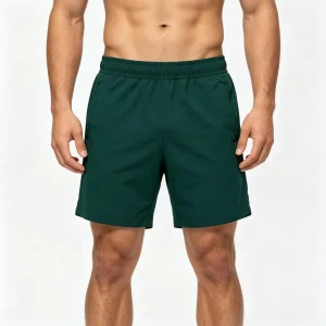 Deep Green Athletic Shorts