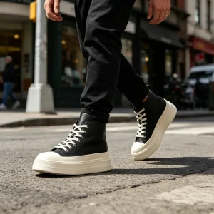 High Top Platform Sneakers