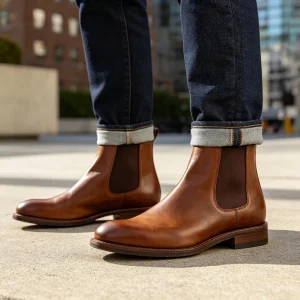 Brown Chelsea Boots