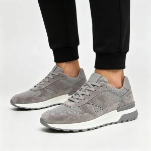 Gray Casual Sneakers