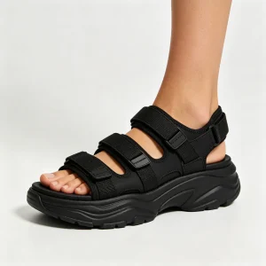 Black Sport Sandals