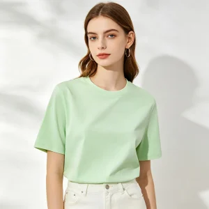 Mint Green Crew-Neck T-Shirt