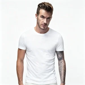 White Crew-Neck T-Shirt