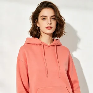 Coral Pink Hoodie