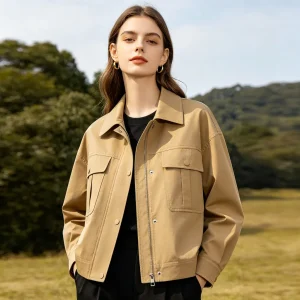 Khaki Utility Jacket