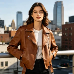Brown Leather Jacket