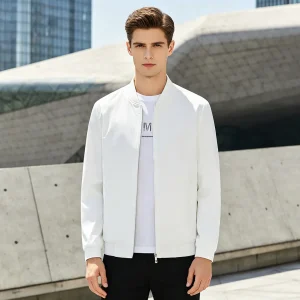 White Casual Jacket