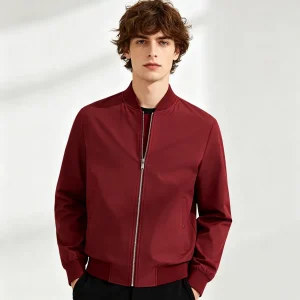 Burgundy Varsity Jacket