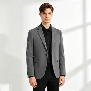 Gray Business Jacket