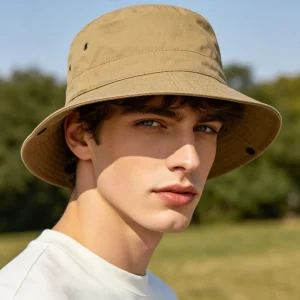 Khaki Bucket Hat